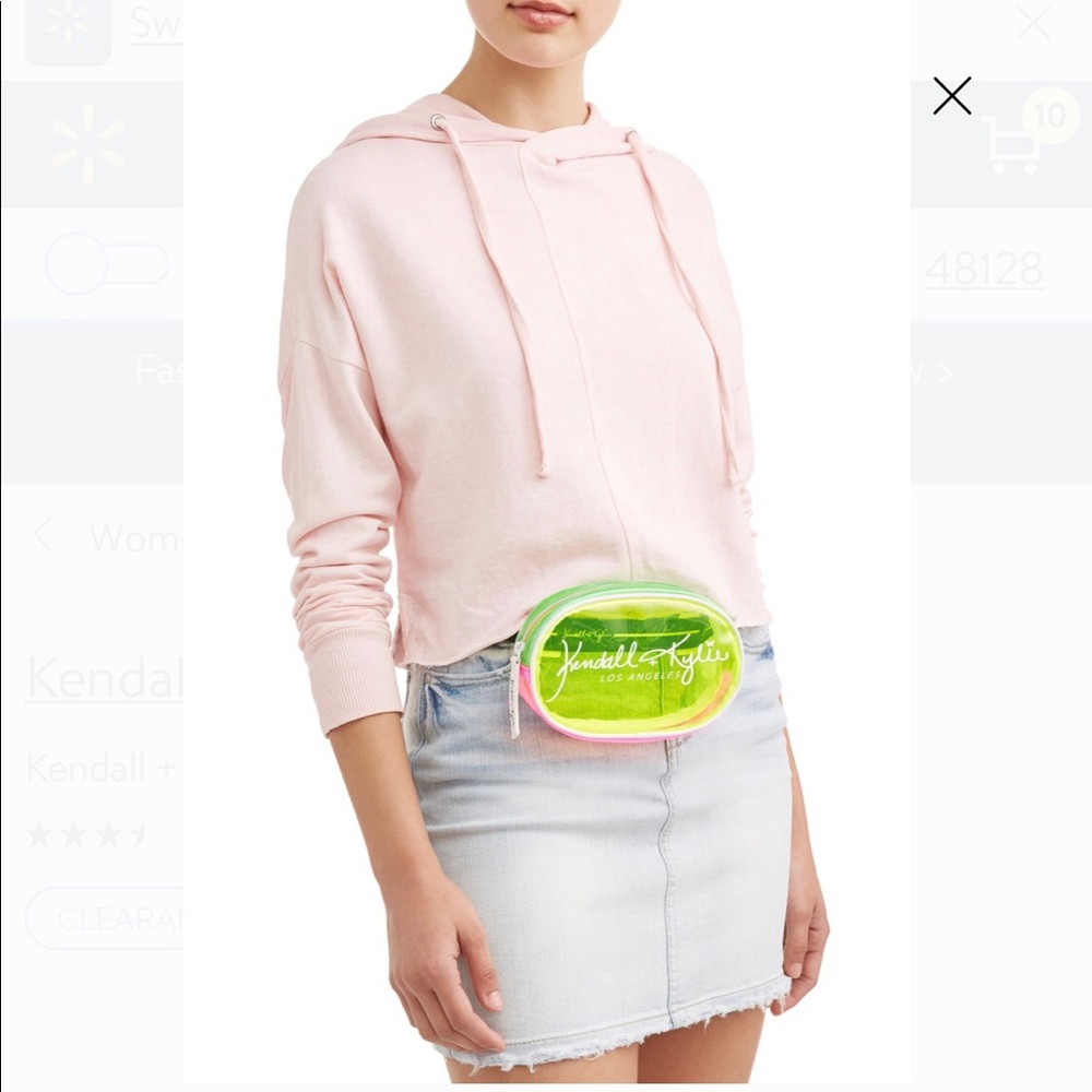 Kendall + Kylie Neon Mix Belt Bag